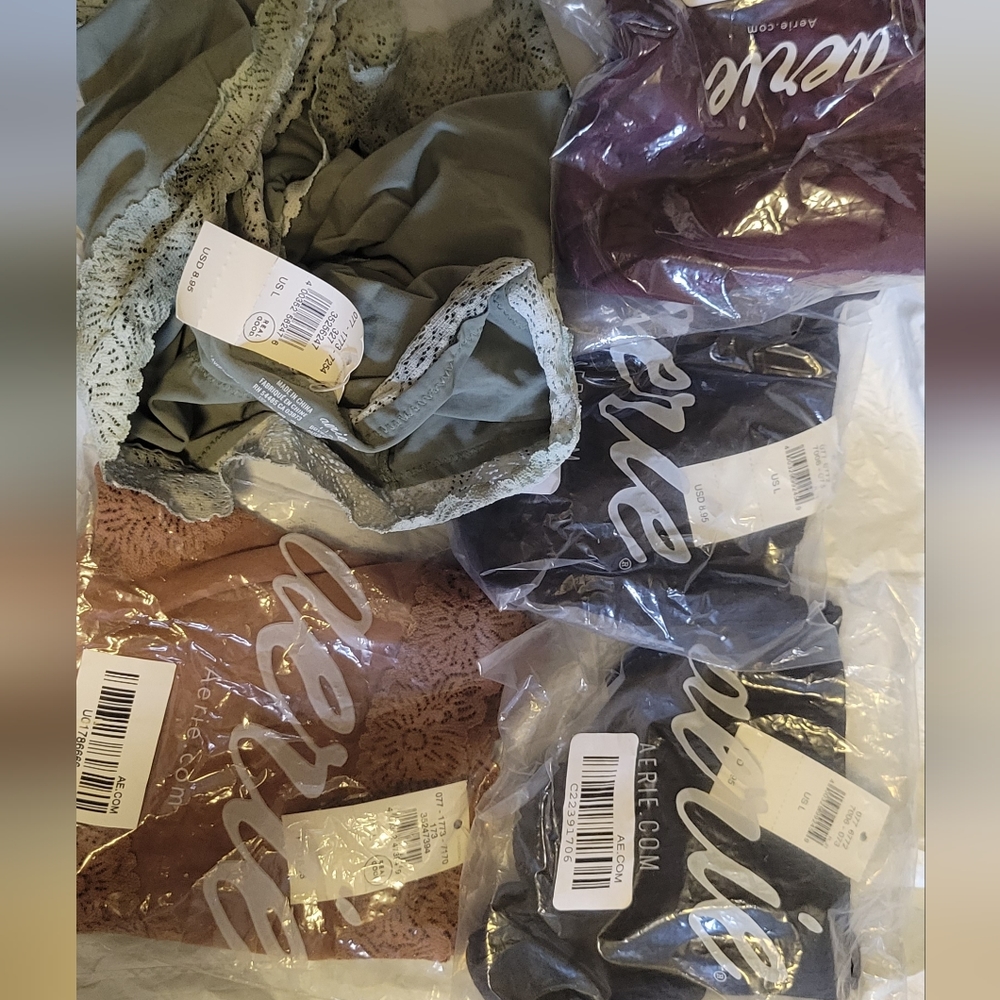 BUNDLE of BNWT Aerie Undies Size Large
